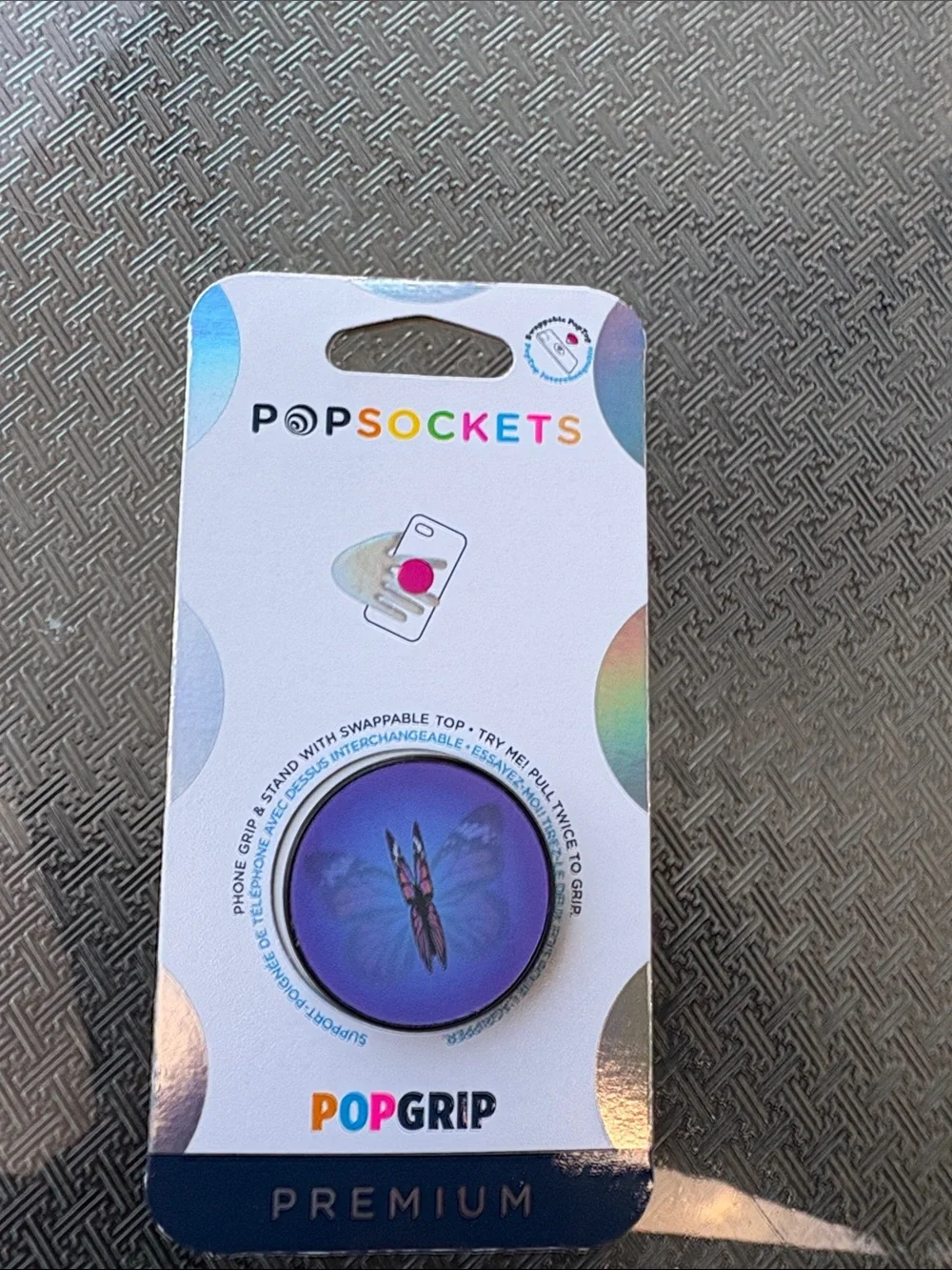 Popsocket - Lenticular Flutterfly (3D OPTICAL ILLUSION)